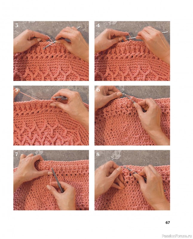 Вязаные проекты в книге &laquo;Ажурное вязание крючком&raquo;