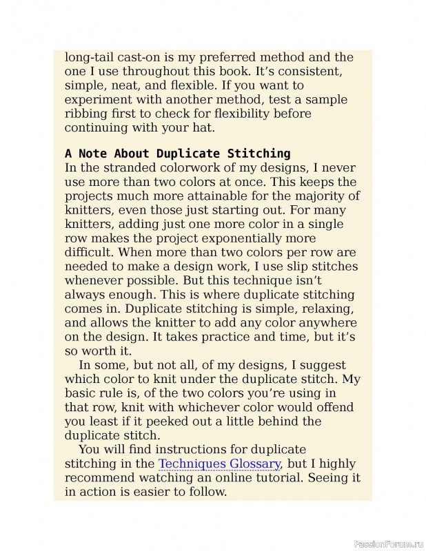 Вязаные проекты в книге «Knitting the U.S.A.». Часть 1