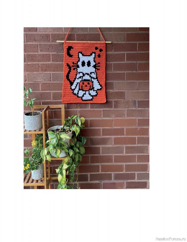 Вязаные проекты в книге «Modern Crochet Tapestries». Продолжение