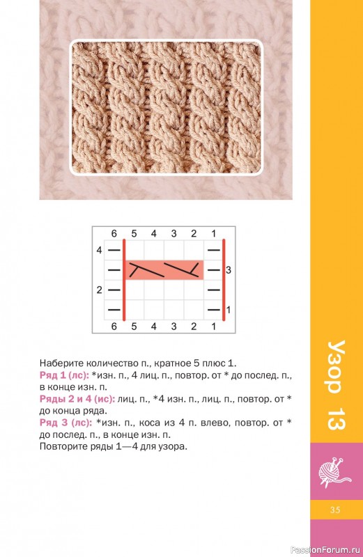 Вязаные проекты в книге &laquo;Узоры спицами на каждый день&raquo;.