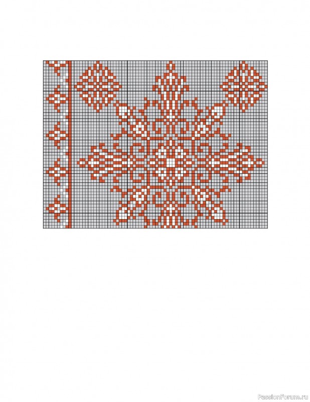 Вязаные проекты в книге &laquo;Вышиваем крестом скатерти, салфетки, рушники&raquo;. Часть 2