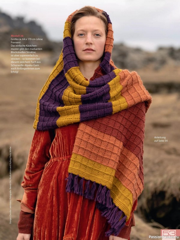 Вязаные проекты в журнале «Meine Strickmode Sonderheft MS192 2025»