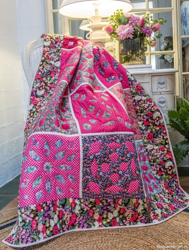 Коллекция проектов для рукодельниц в журнале «Australian Homespun №228 2025»