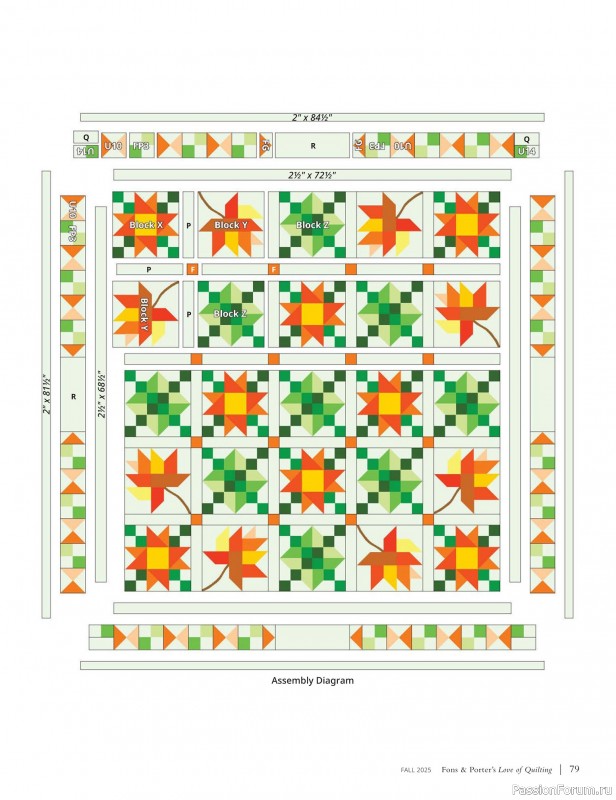Коллекция проектов для рукодельниц в журнале «Fons & Porter’s Love Of Quilting - Fall 2025»