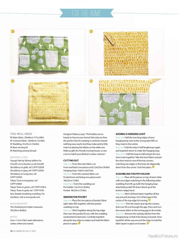 Коллекция проектов для рукодельниц в журнале «Simply Sewing Special 2026».