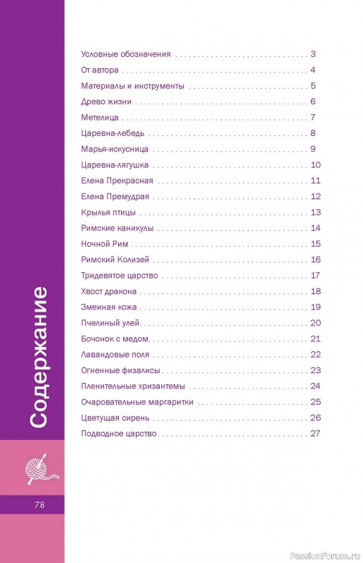 Коллекция проектов в книге « Рельефные узоры спицами»
