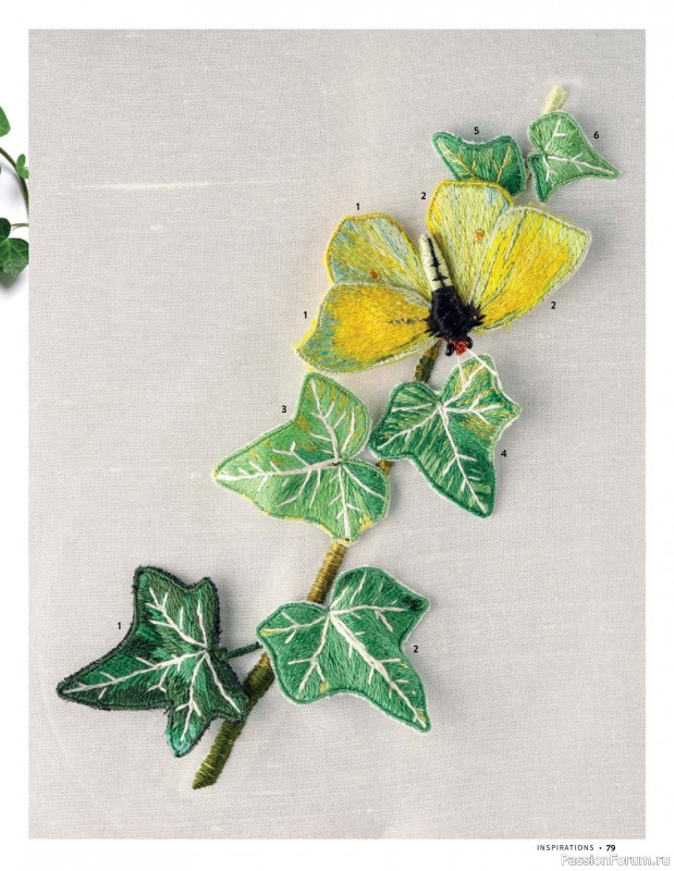 Коллекция вышивки в журнале &laquo;Inspirations №130 2026&raquo;