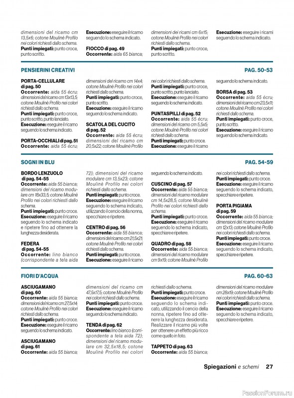 Коллекция вышивки в журнале «Profilo Punto Croce №10 2025»