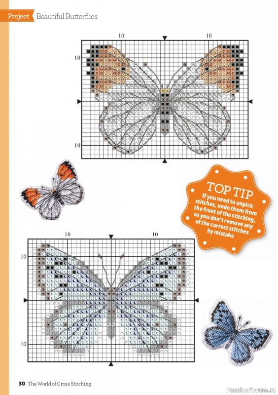 Коллекция вышивки в журнале «The World of Cross Stitching №374 2026»