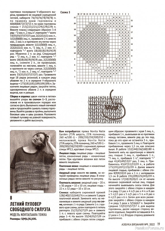 Школа вязания в журнале «Азбука вязания №9 2022»