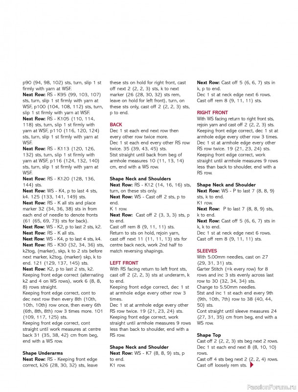 Вязаные модели спицами в журнале «Australian Knitting – Vol.17 №3 2025»