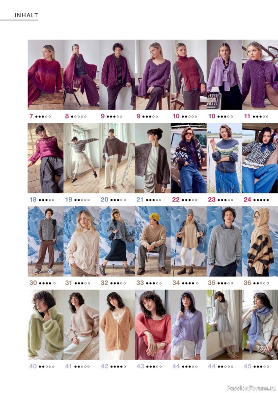 Вязаные модели в журнале «Burda Stricken №4 2026»
