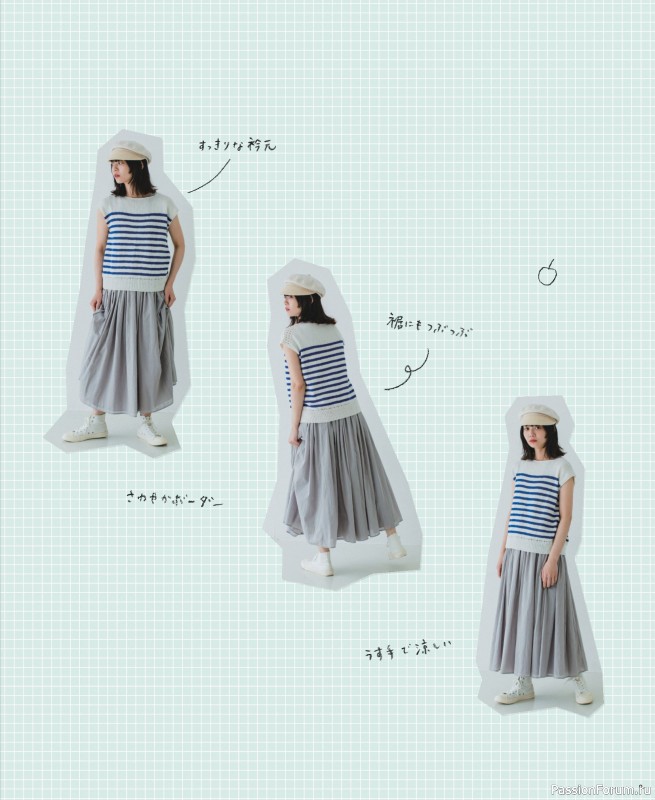 Вязаные модели в журнале «Summer Wear Vol.1 2023»