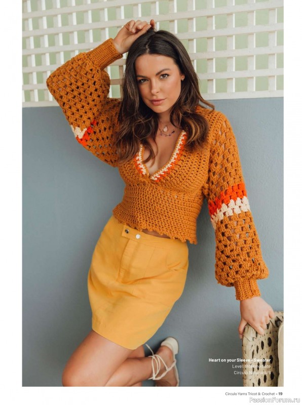 Вязаные модели в журнале &laquo;Tricot & Crochet - Summer 2026&raquo;.