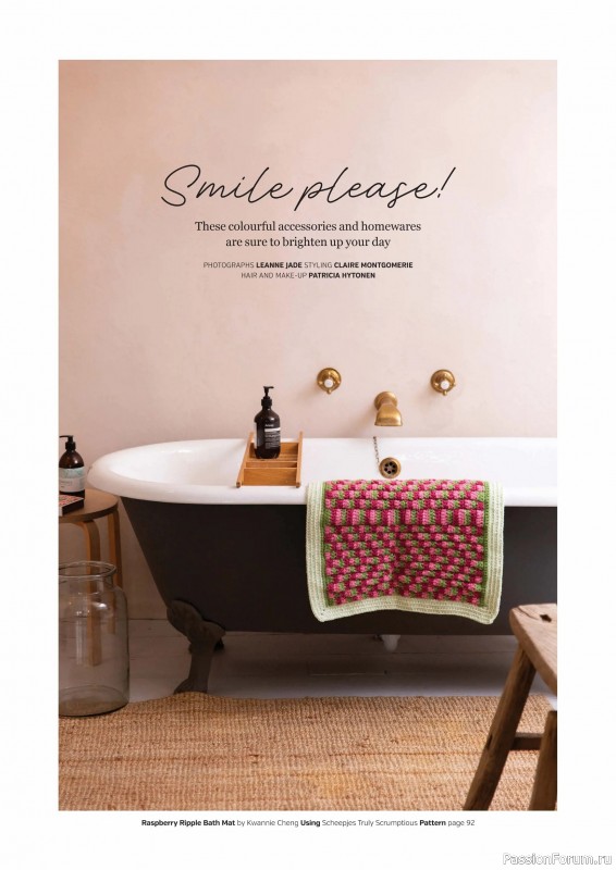 Вязаные проекты крючком в журнале &laquo;Inside Crochet №185 2025&raquo;