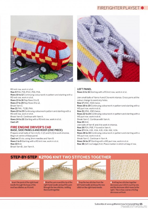 Вязаные проекты крючком в журнале «Simply Knitting №263 2025»