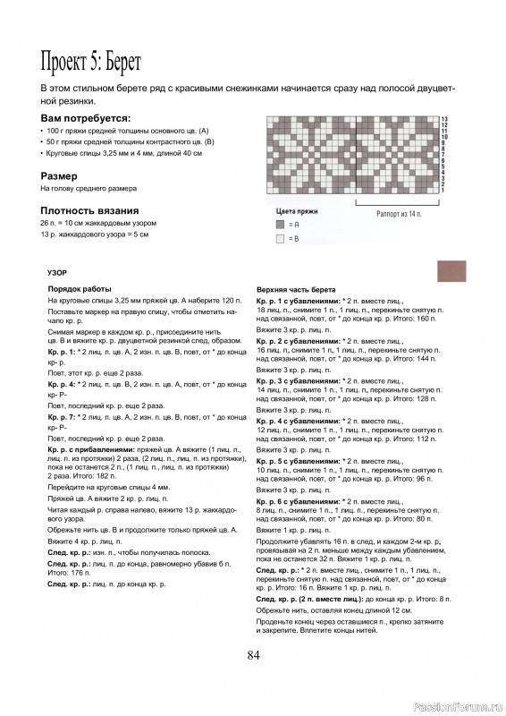 Вязаные проекты в книге &laquo;Библия многоцветных узоров Fair Isle&raquo;.