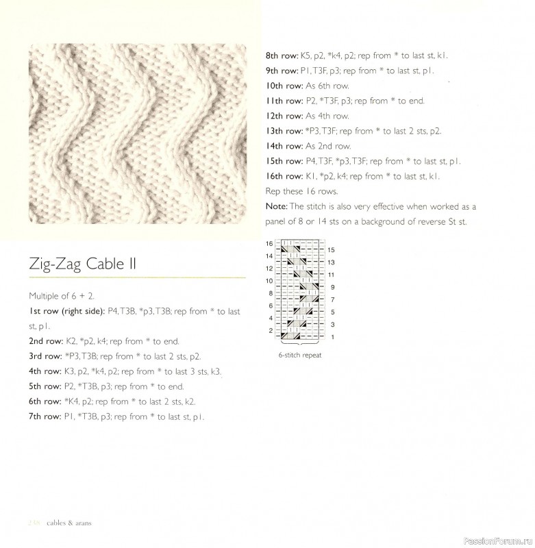 Вязаные проекты в книге «Cables & Aran Stitches-250 to Knit». Продолжение