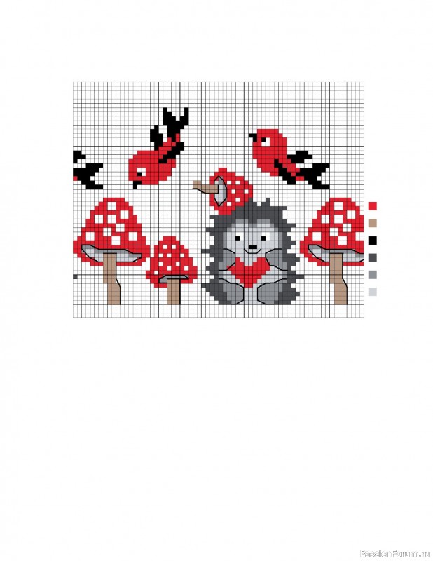 Вязаные проекты в книге &laquo;Вышиваем крестом скатерти, салфетки, рушники&raquo;. Часть1