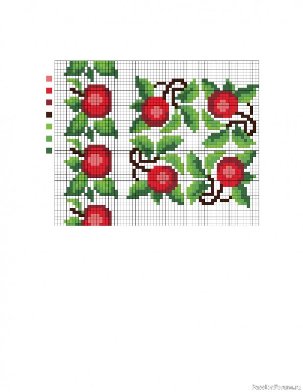 Вязаные проекты в книге &laquo;Вышиваем крестом скатерти, салфетки, рушники&raquo;. Часть1