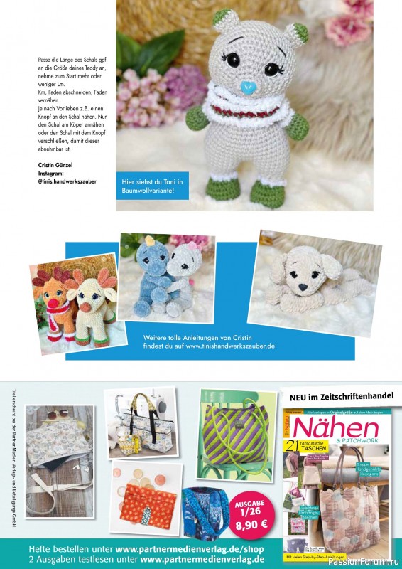 Вязаные проекты в журнале «Hakeln Best of Amigurumi №24 2025»