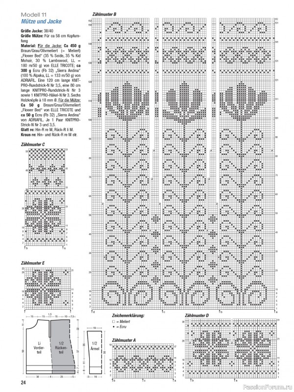 Вязаные проекты в журнале «Meine Strickmode MS105 2023»