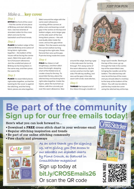 Коллекция вышивки в журнале &laquo;CrossStitcher №434 2026&raquo;