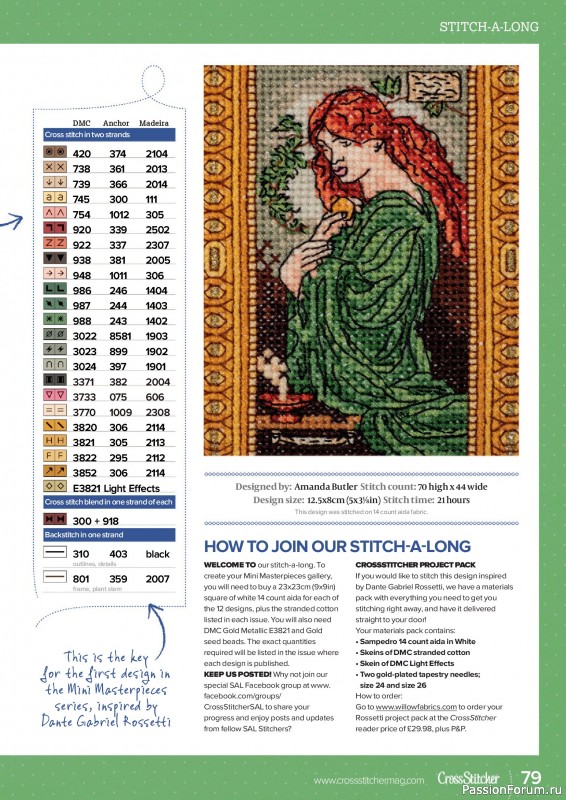 Коллекция вышивки в журнале «CrossStitcher №440 2026»