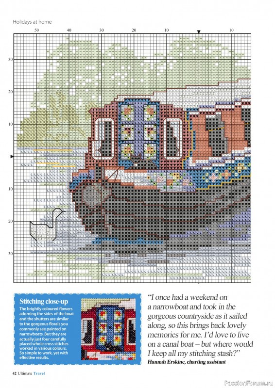 Коллекция вышивки в журнале &laquo;Ultimate Cross Stitch Travel 2026&raquo;