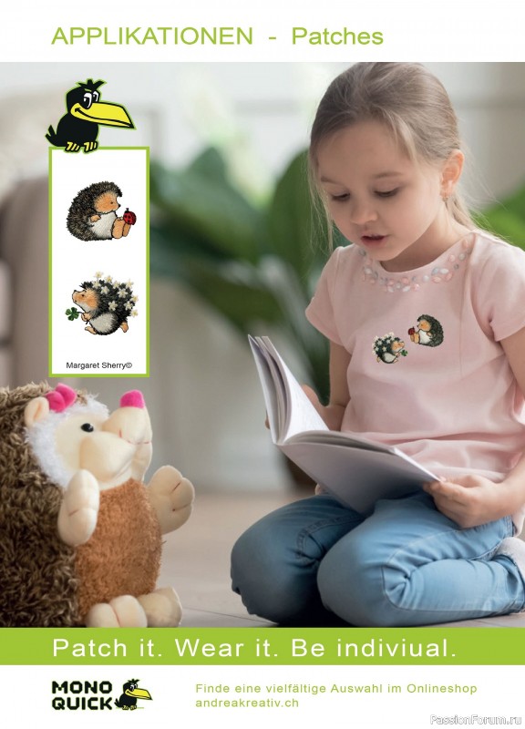 Вязаные модели для детей в журнале «Andrea Kreativ №4 2025»