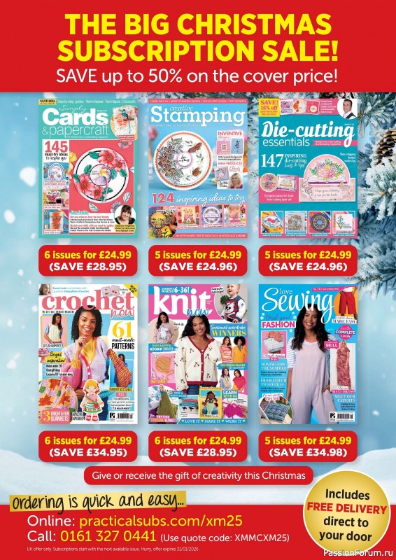 Вязаные проекты крючком в журнале «Crochet Now №128 2025»