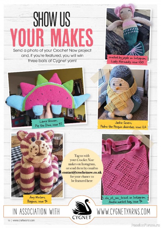 Вязаные проекты крючком в журнале &laquo;Crochet Now №130 2026&raquo;
