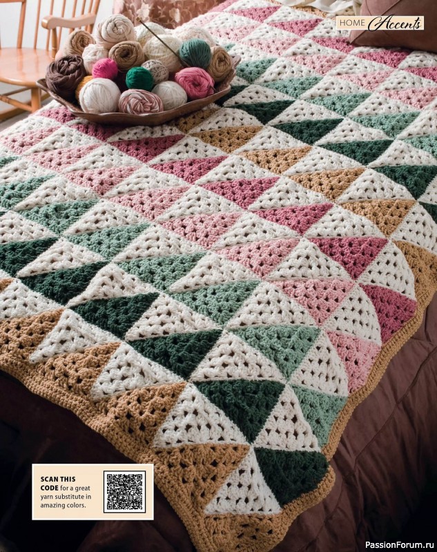 Вязаные проекты крючком в журнале «Crochet World Specials - Late Spring 2024»