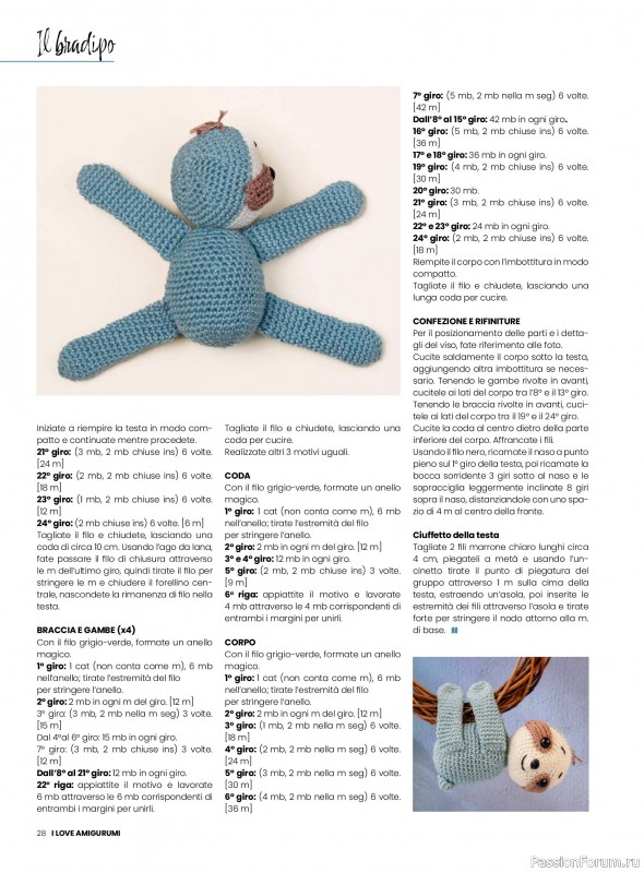 Вязаные проекты крючком в журнале «I Love Amigurumi №33 2026»