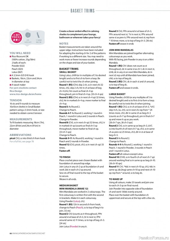 Вязаные проекты крючком в журнале «Simply Crochet №172 2026»