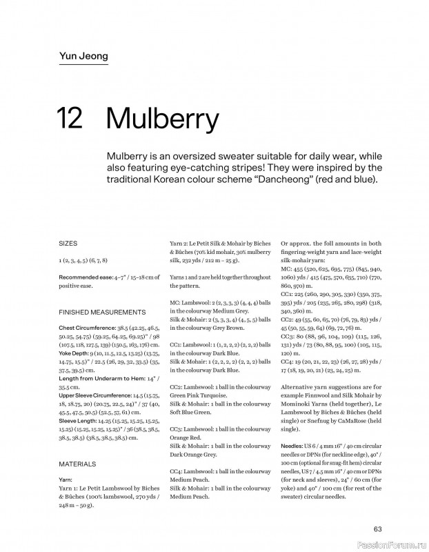 Вязаные проекты в книге &laquo;52 weeks of Sweater&raquo;. Часть 1