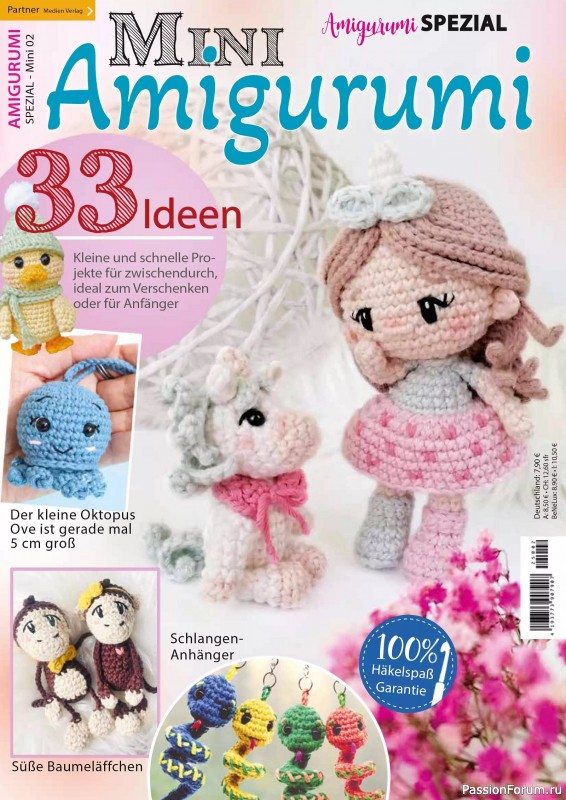 Вязаные проекты в журнале «Amigurumi Spezial - Mini №2 2025»