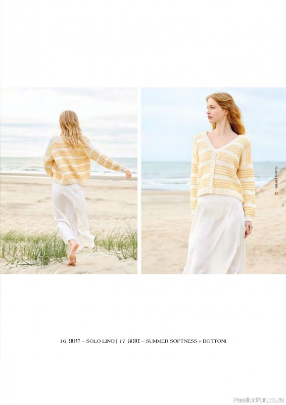 Вязаные проекты в журнале «Lana Grossa - Natural Knits №1 2025»