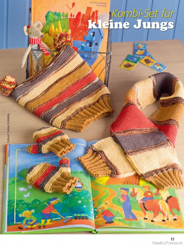 Вязаные проекты в журнале «Meine Masche №4 2025»
