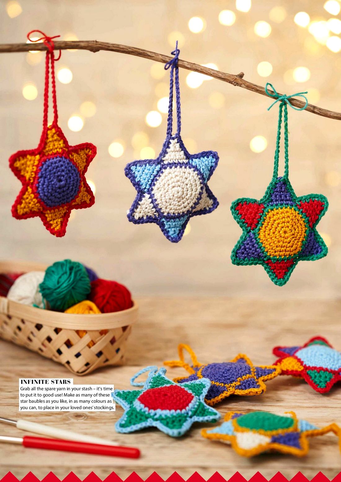 Вязаные проекты крючком в журнале «Your Crochet Christmas 2023» Журналы