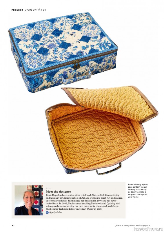 Коллекция проектов для рукодельниц в журнале &laquo;Todays Quilter №136 2026&raquo;