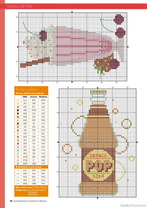 Коллекция вышивки в журнале «Ultimate CrossStitch Collection - Contemporary 2026»