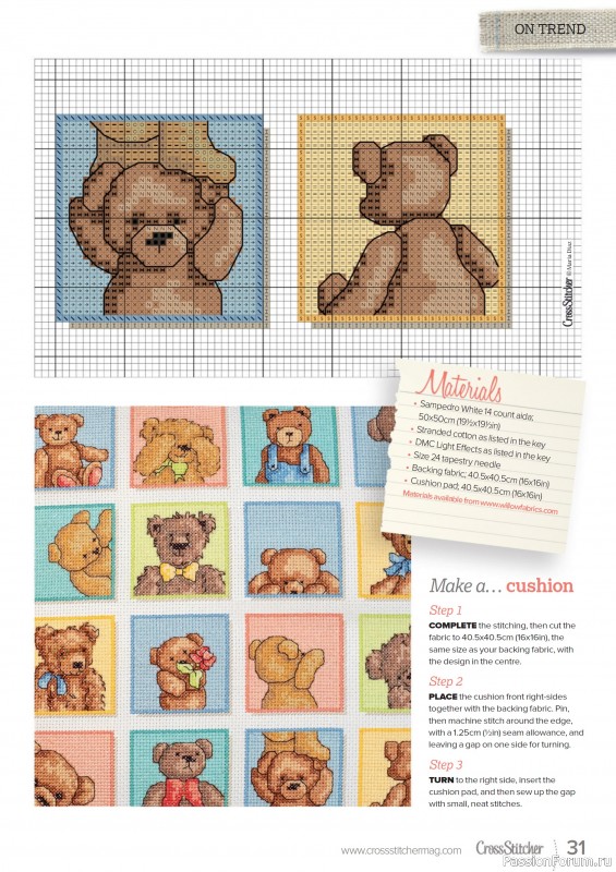 Коллекция вышивки в журнале «CrossStitcher №425 2025»