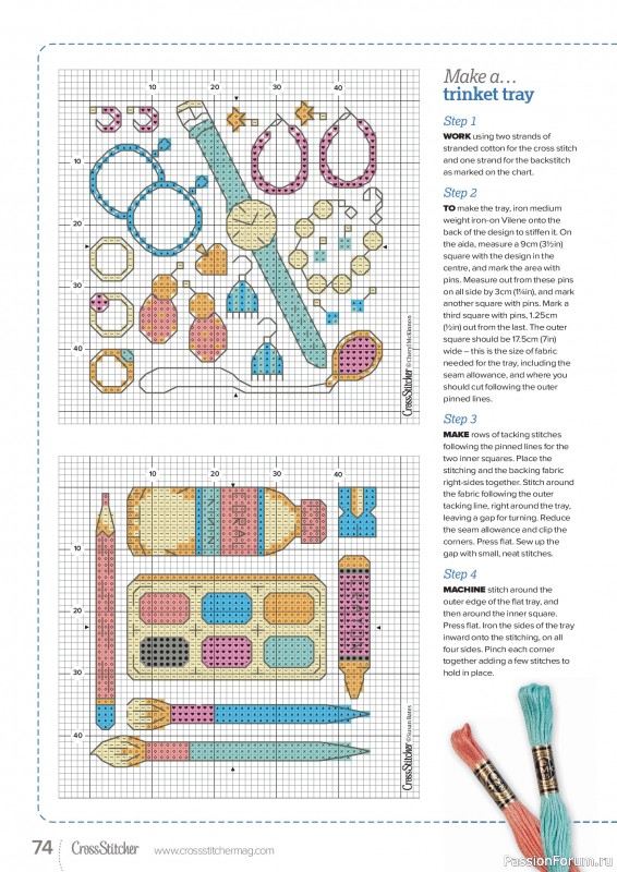Коллекция вышивки в журнале &laquo;CrossStitcher №435 2026&raquo;