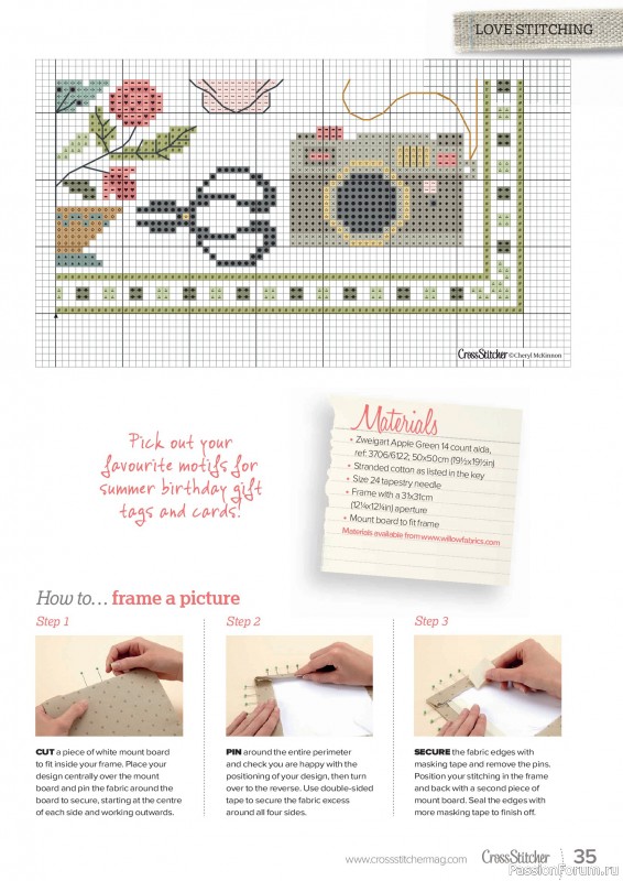 Коллекция вышивки в журнале &laquo;CrossStitcher №436 2026&raquo;