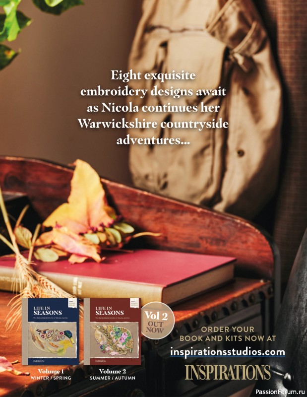 Коллекция вышивки в журнале &laquo;Inspirations №129 2026&raquo;
