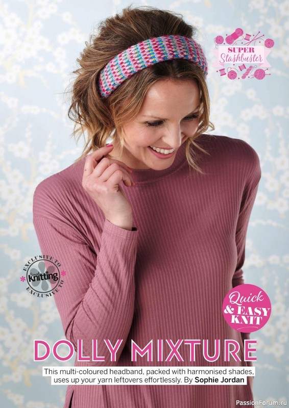 Вязаные модели спицами в журнале «Simply Knitting №224 2022»