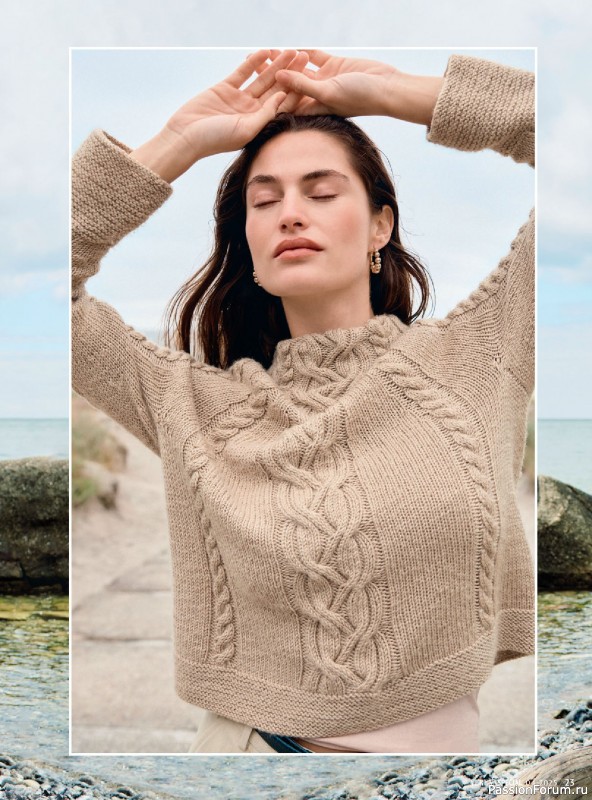 Вязаные модели в журнале &laquo;Модное вязание №4 2025&raquo;