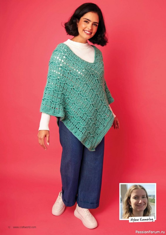 Вязаные проекты крючком в журнале «Crochet Now №113 2024»