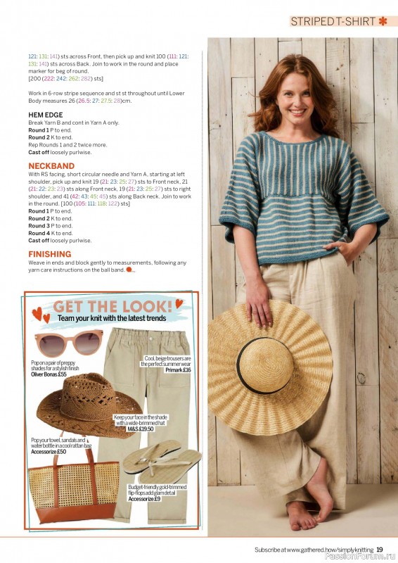 Вязаные проекты крючком в журнале «Simply Knitting №265 2025»